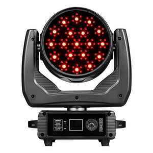 ECSTUN 19x15W LED RGBW Moving Head With Zoom & Wash Stage Lighting